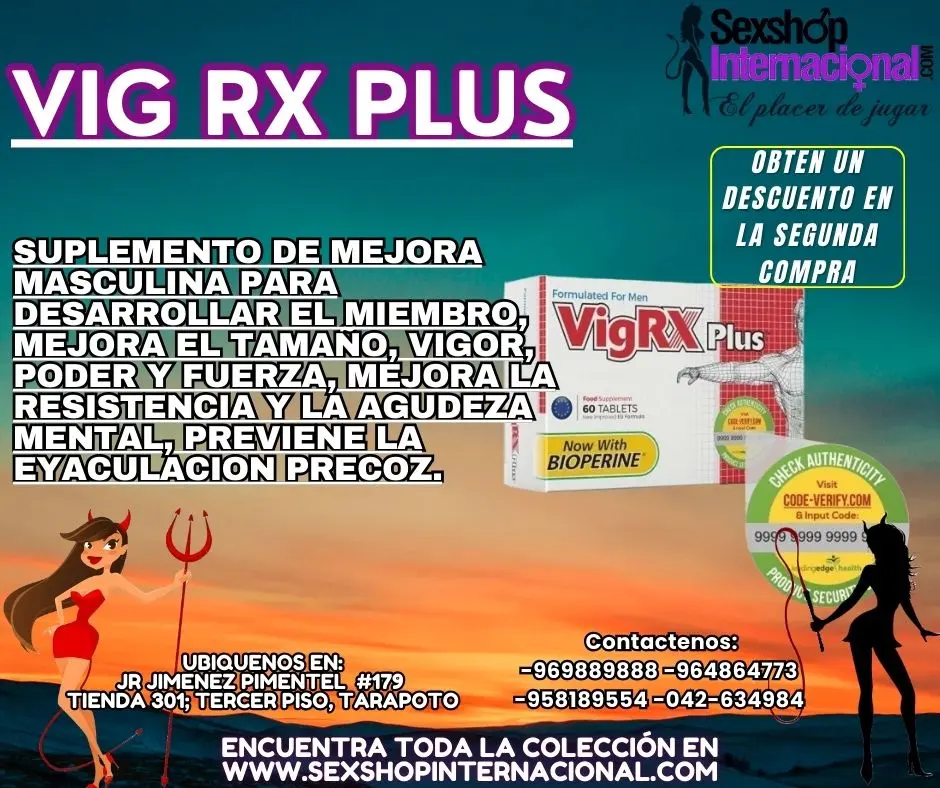 VIgRX PLUS MAYOR RESISTENCIA A TODO