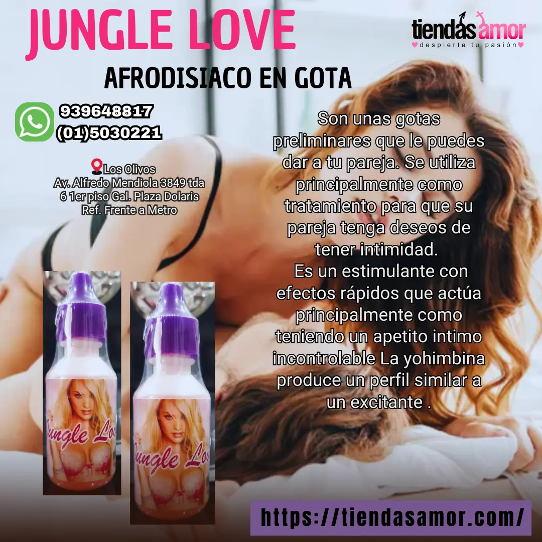 AFRODISIACO EN GOTAS JUNGLE LOVE