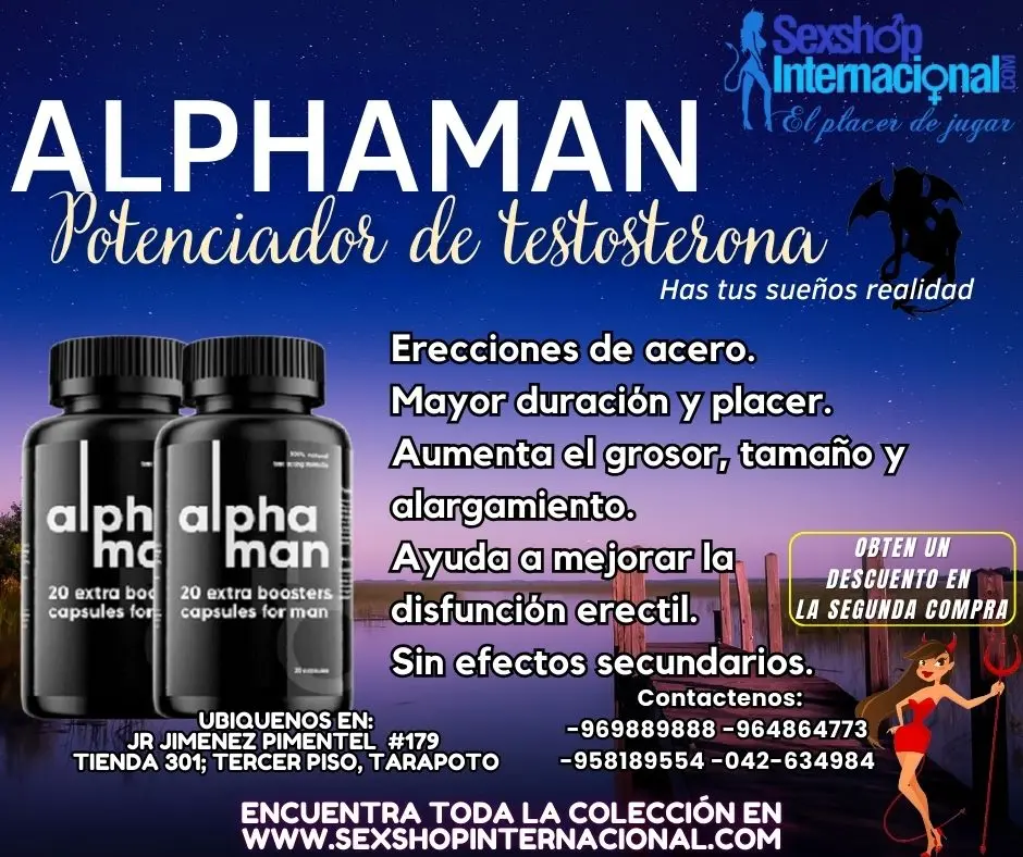 ALPHAMAN POTENCIA Y REALIDAD PARA TI