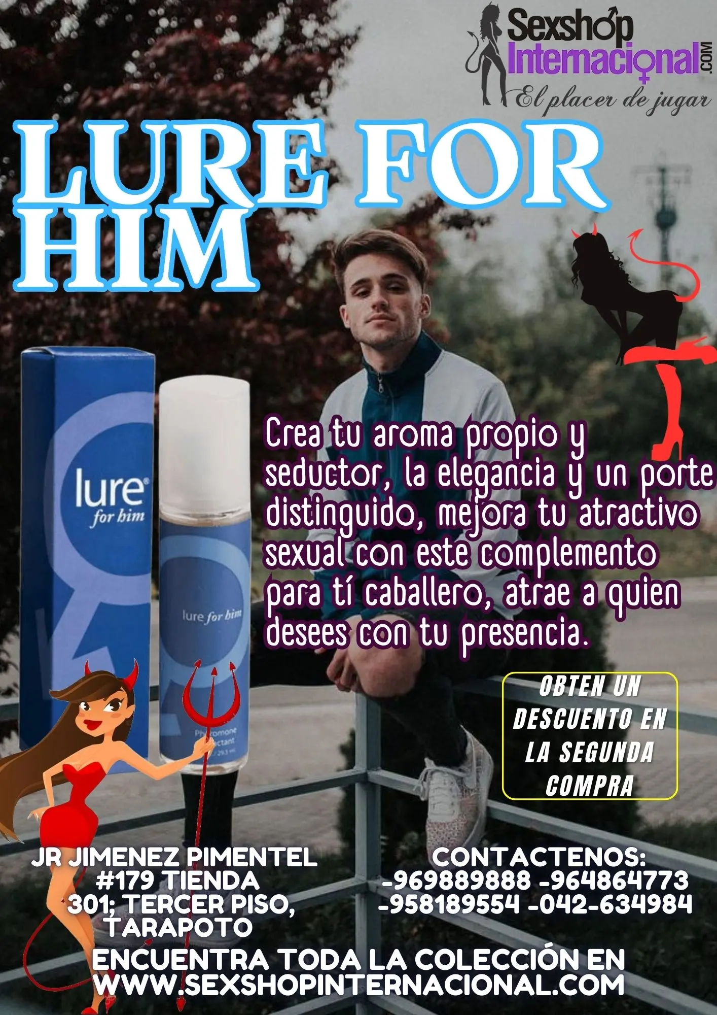 LURE FOR HIM FEROMONA DE ATRACCION