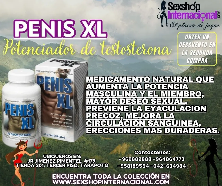 PENIS XL LA SOLUCION A TUS PROBLEMAS DE TAMAÑO