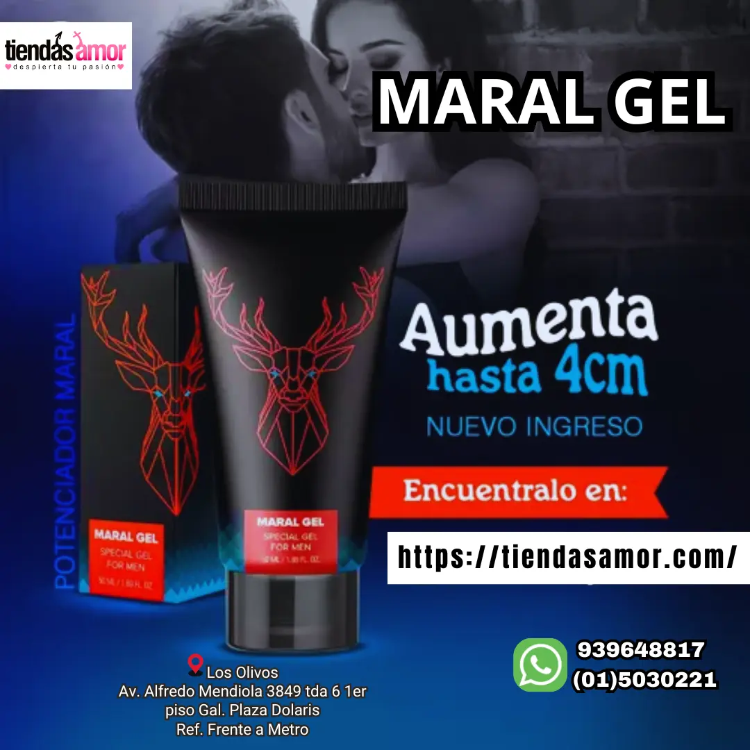 MARAL GEL - DESARROLLO VIRIL 