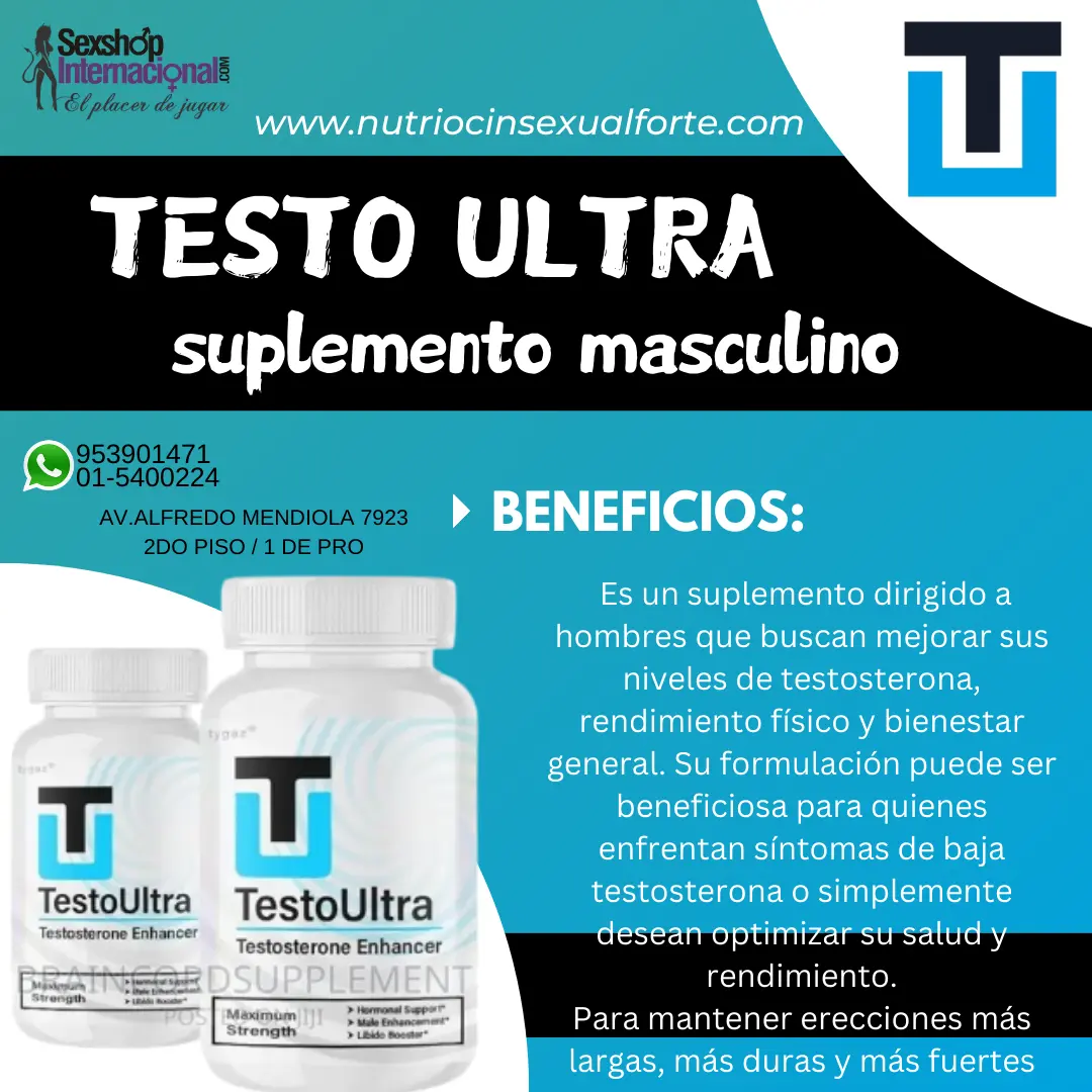 TESTO ULTRA-LOS OLIVOS-SEXSHOP