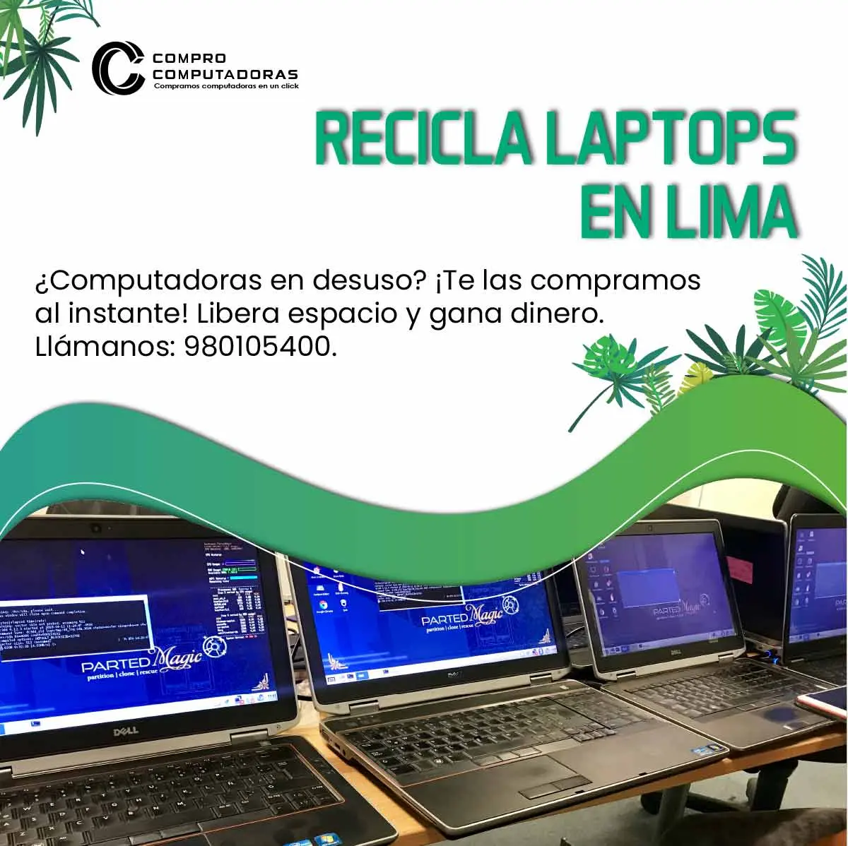 RECICLA TU COMPUTADORA AHORA