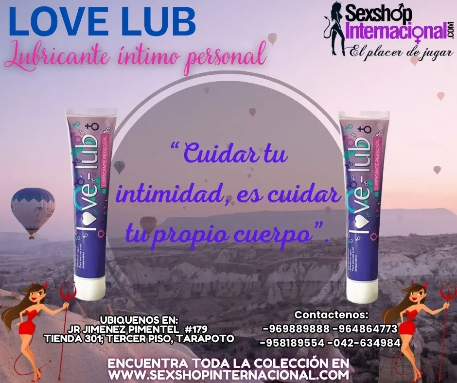 LOVE LUB LUBRICANTE ESTIMULADOR DE PLACER