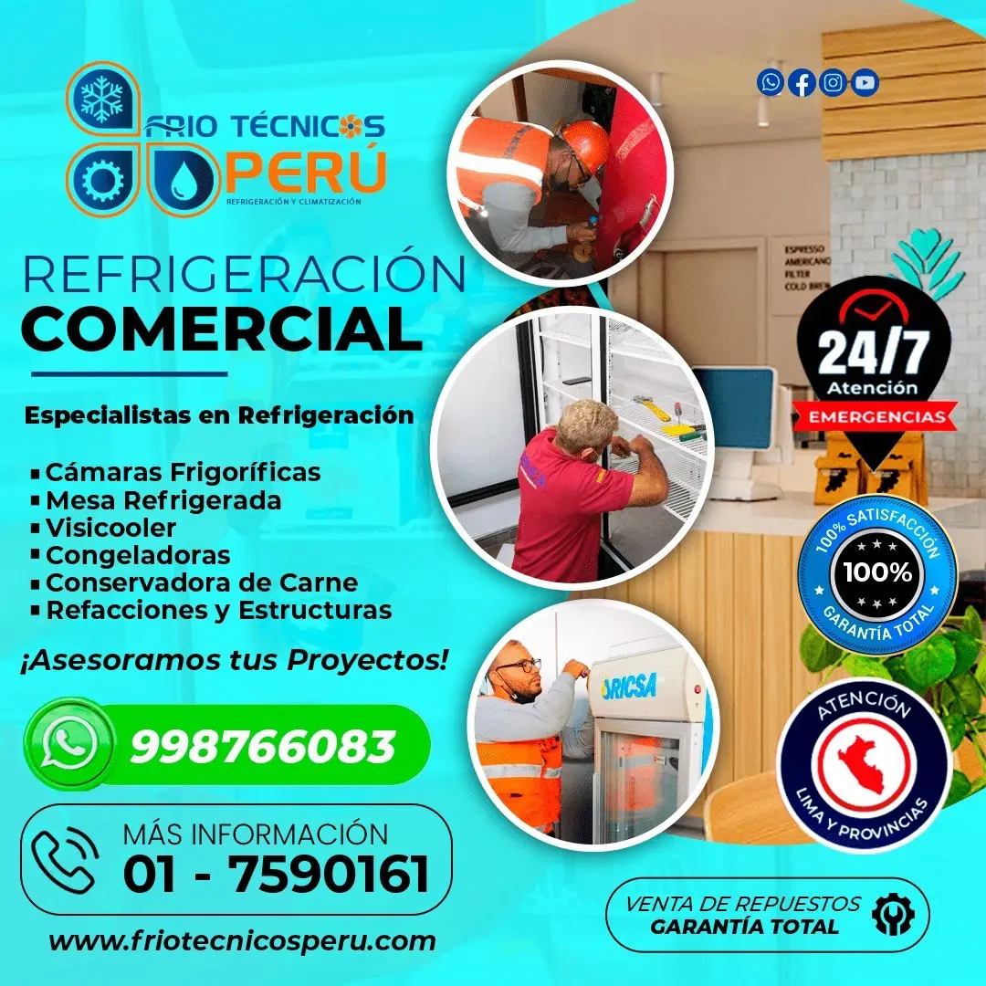 7590161 SERVICIO ESPECIALIZADO REFRIGERACIÓN COMERCIAL 