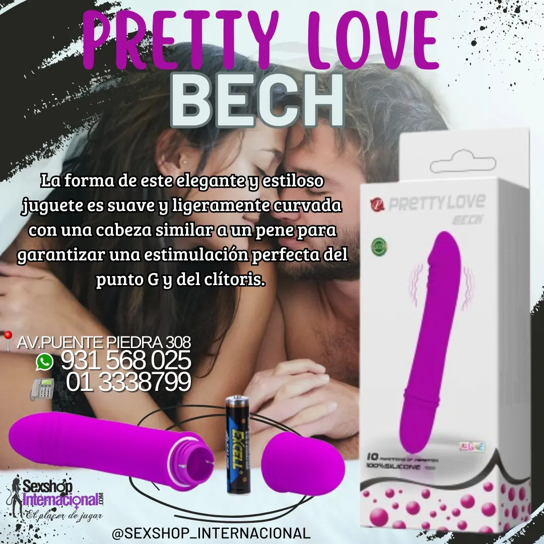 VIBRADOR CON GLANDE REALISTA Pretty Love Beck - SEXSHOP OFERTAS 