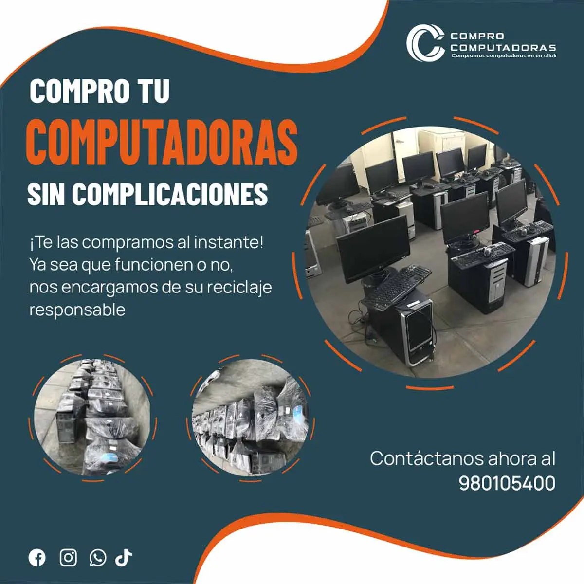  Tienes una computadora vieja Te la compramos 