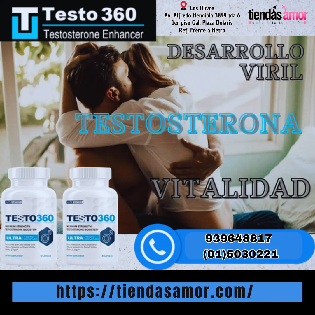 MEJORA TU VIDA SEXUAL CON TESTO ULTRA - EN LOS OLIVOS 