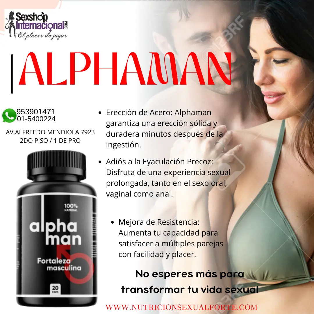 ALPHAMAN-TIENDA SEXSHOP LOS OLIVOS