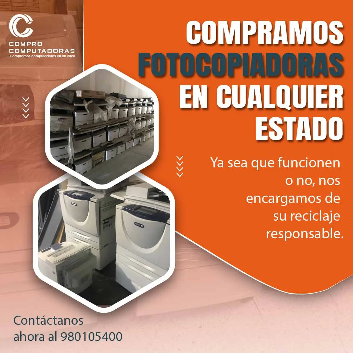  Tu computadora ya no sirve Te la compramos para reciclarla 