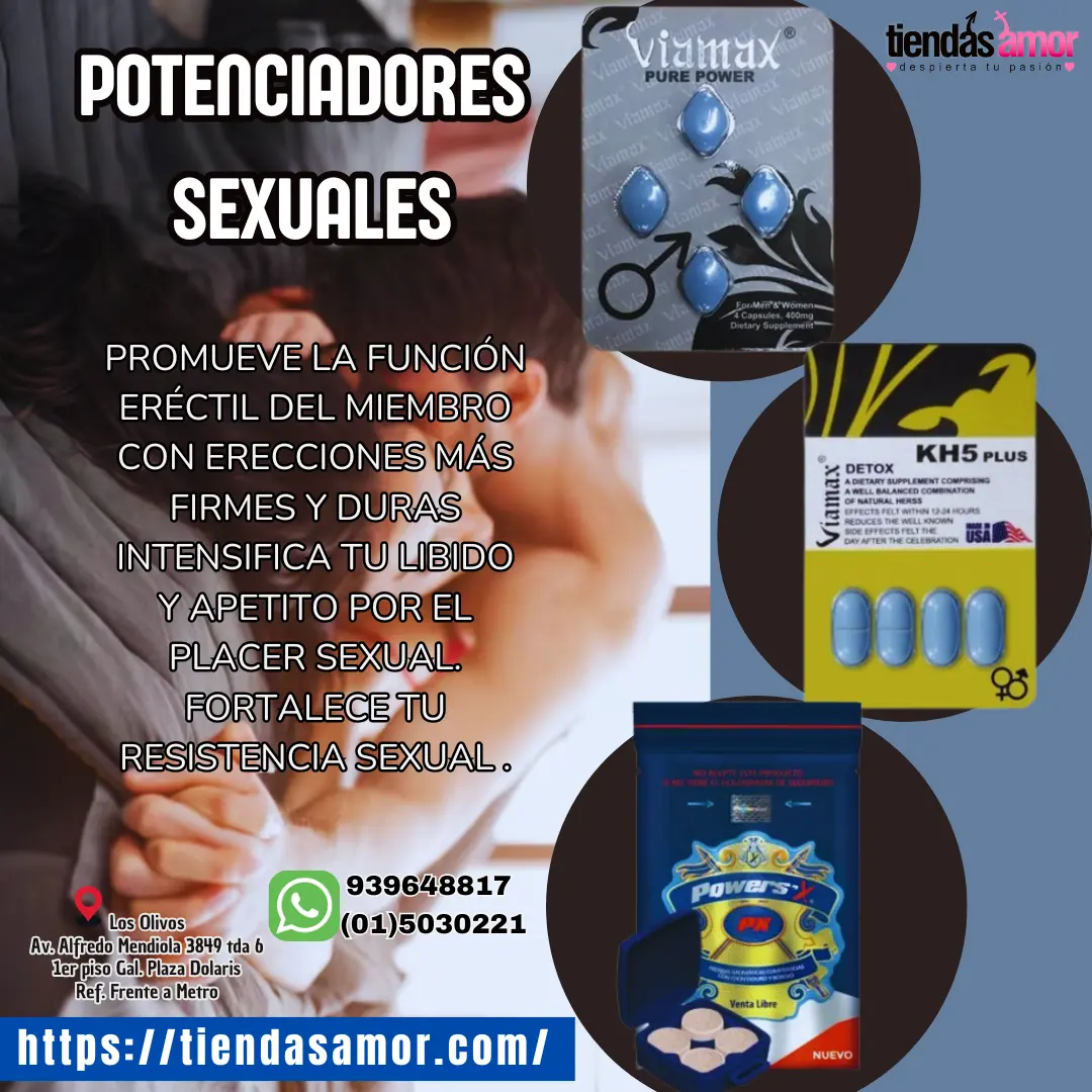 POTENCIADORES SEXUALES MEJORA TU VIDA SEXUAL