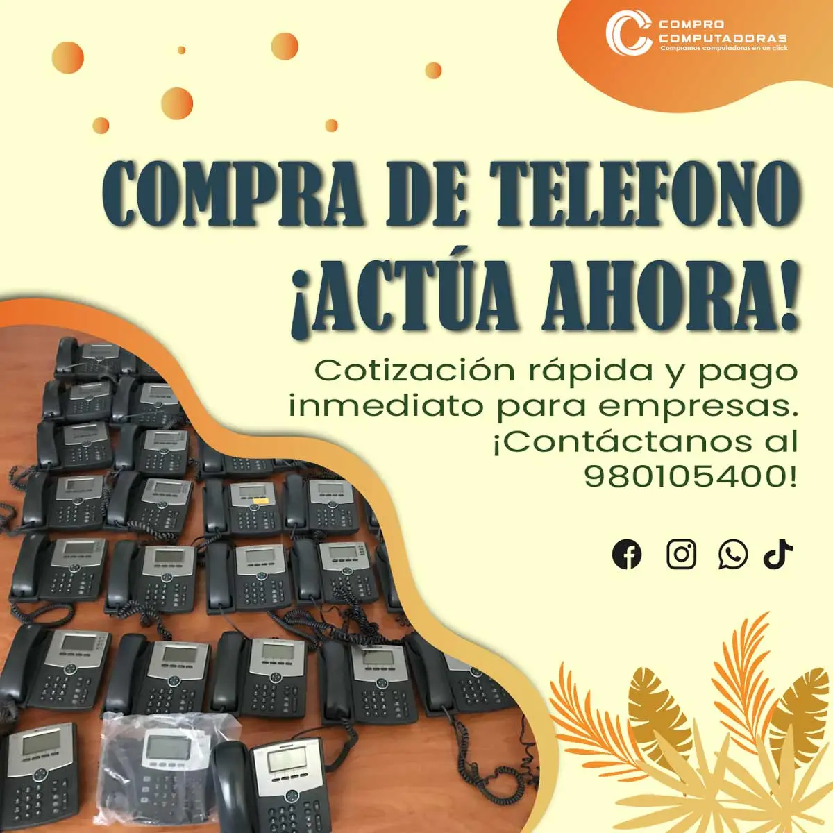 COMPRAMOS TELEFONOS 