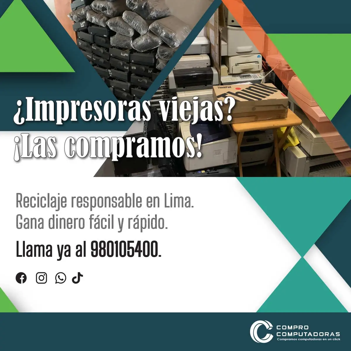 COMPRAMOS IMPRESORAS 