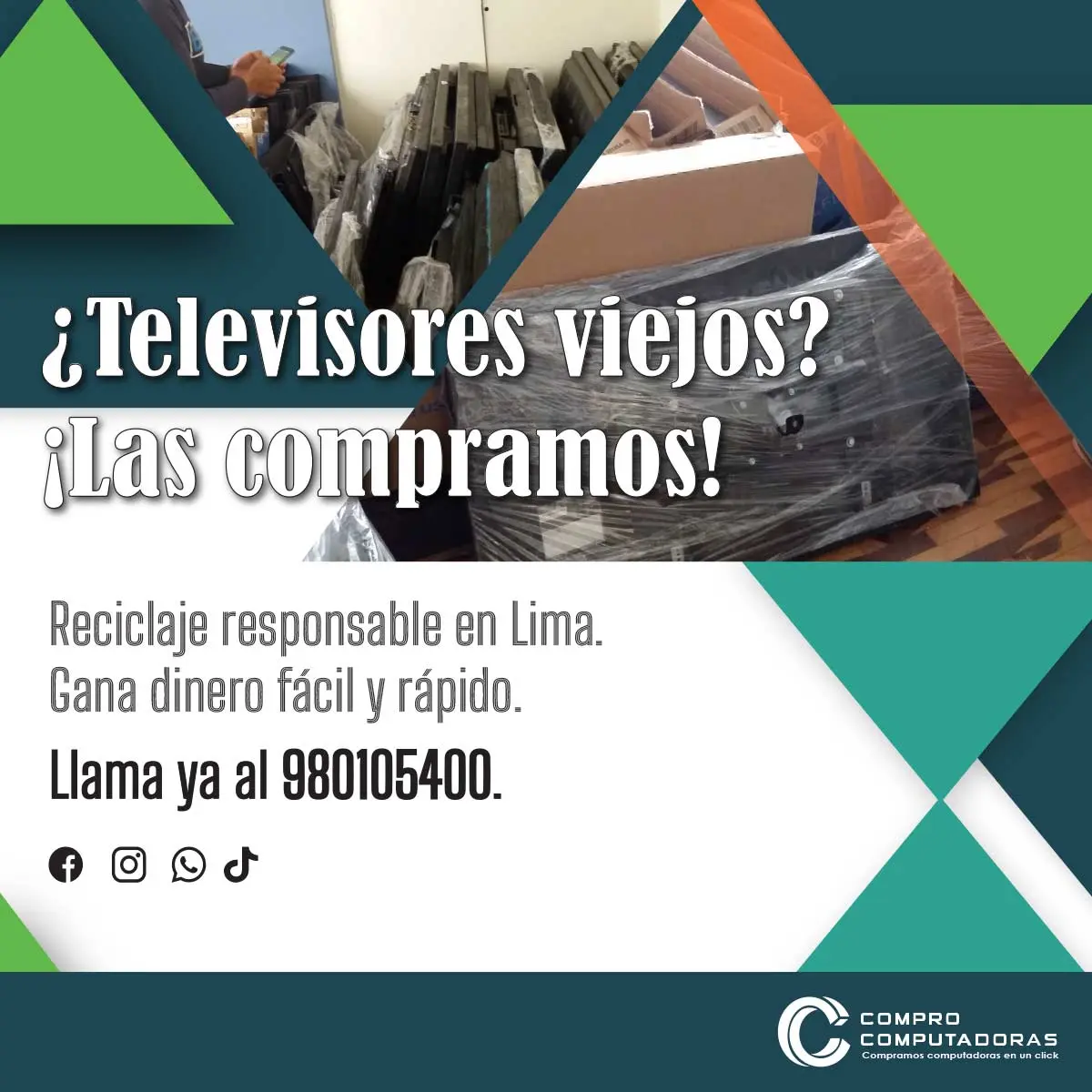 COMPRAMOS TELEVISORES 