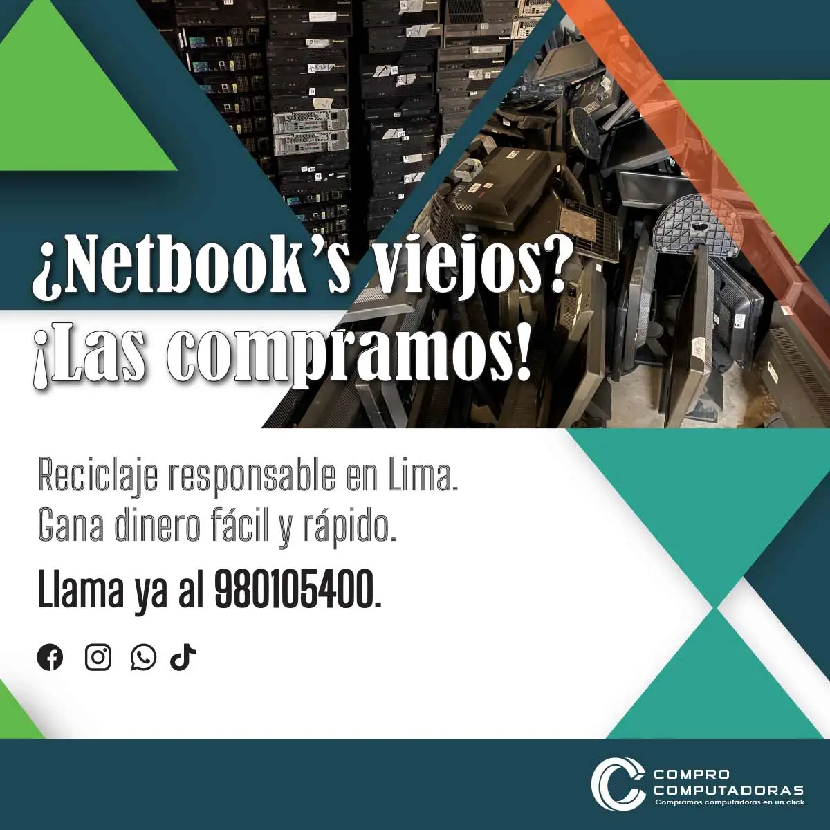 COMPRAMOS NOTEBOOKS 