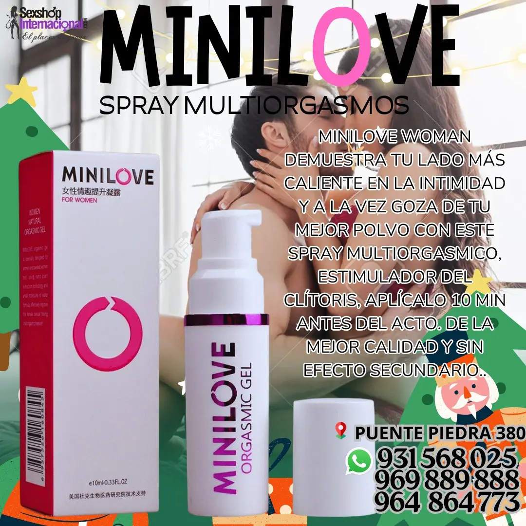 SATISFACCIÓN GARANTIZADA GEL ORGASMICO MINILOVE SPARY