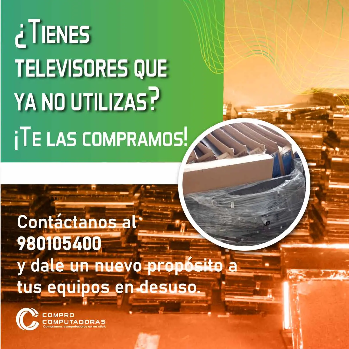 COMPRAMOS TELEVISORES 