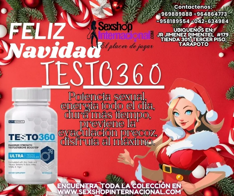 TESTO 360 PROLONGACION DEL PLACER PARA TI