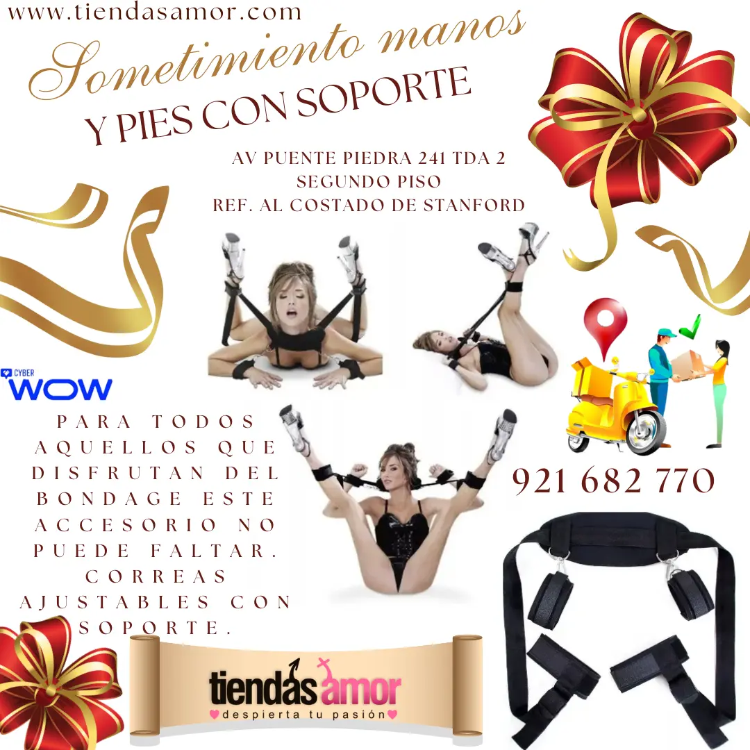 Sometimiento manos y pies con soporte Para todos aquellos que disfrutan del Bondage 