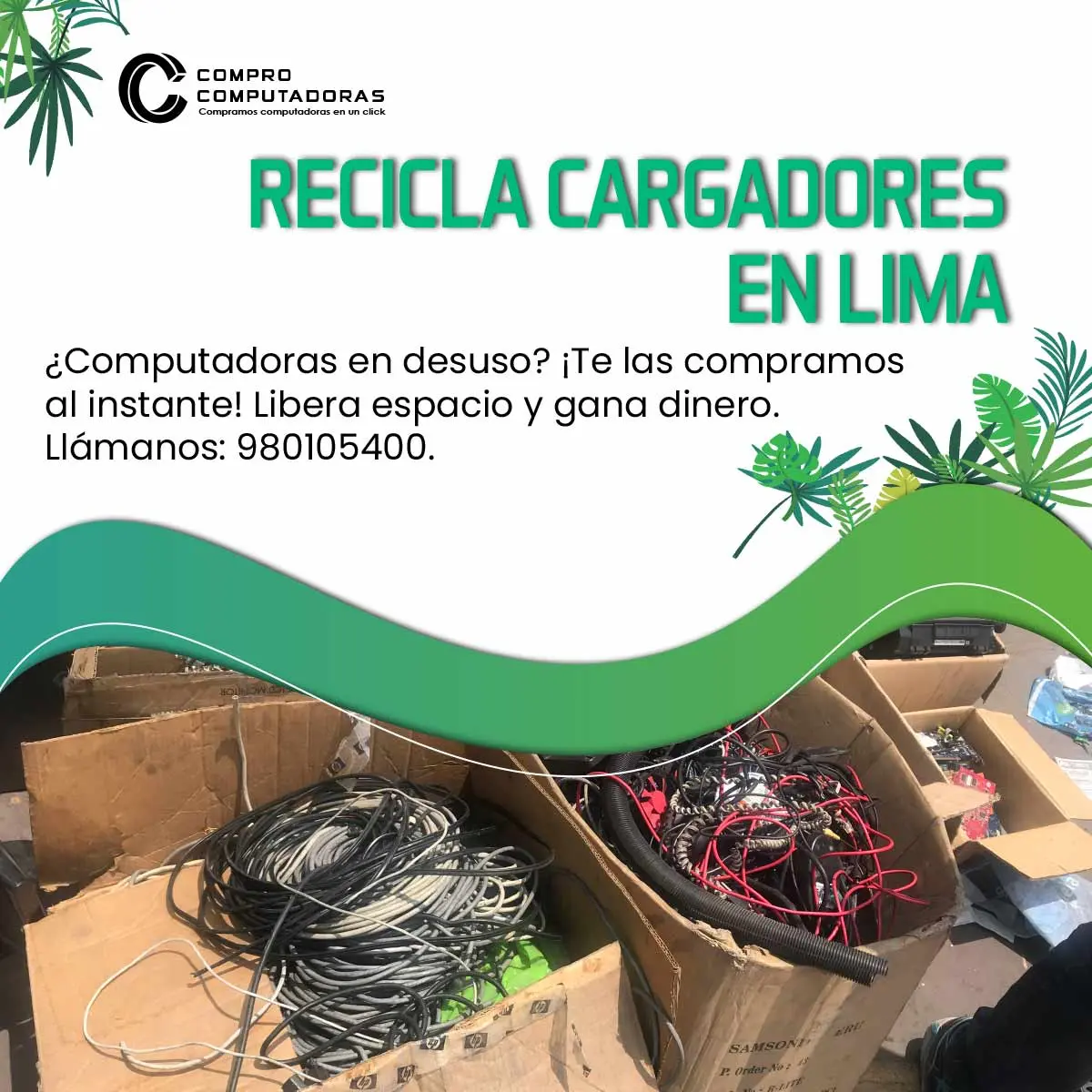 COMPRAMOS CARGADORES 