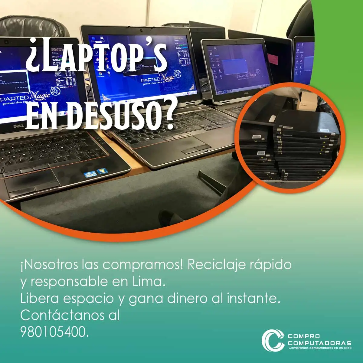 COMPRAMOS LAPTOPS 