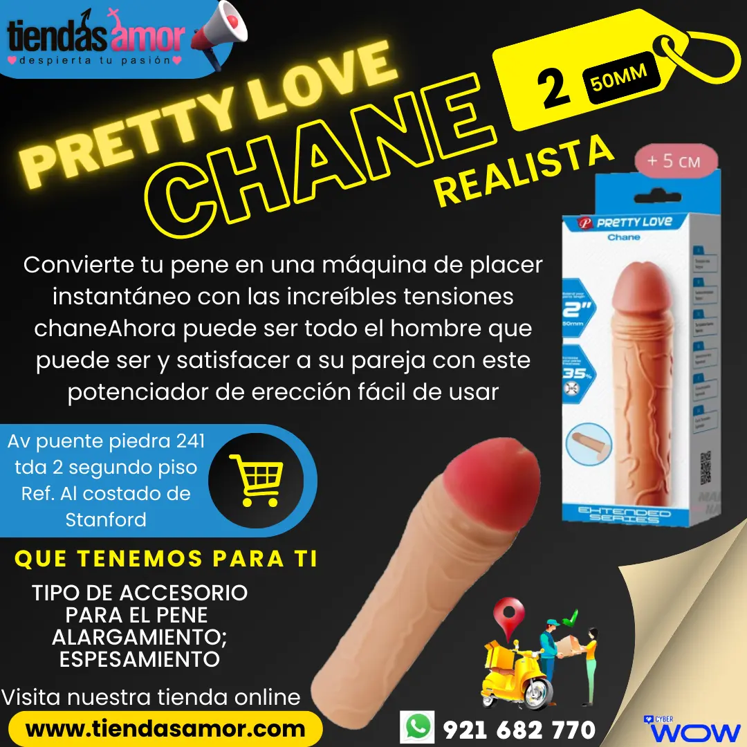 Pretty Love Chane Funda para el Pene Beige