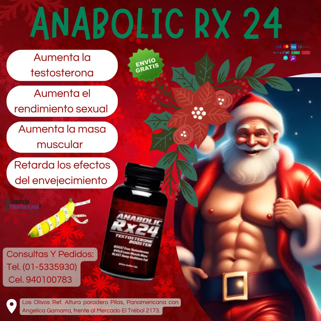 ANABOLIC RX 24 PRECURSOR DE TESTOSTERONA 