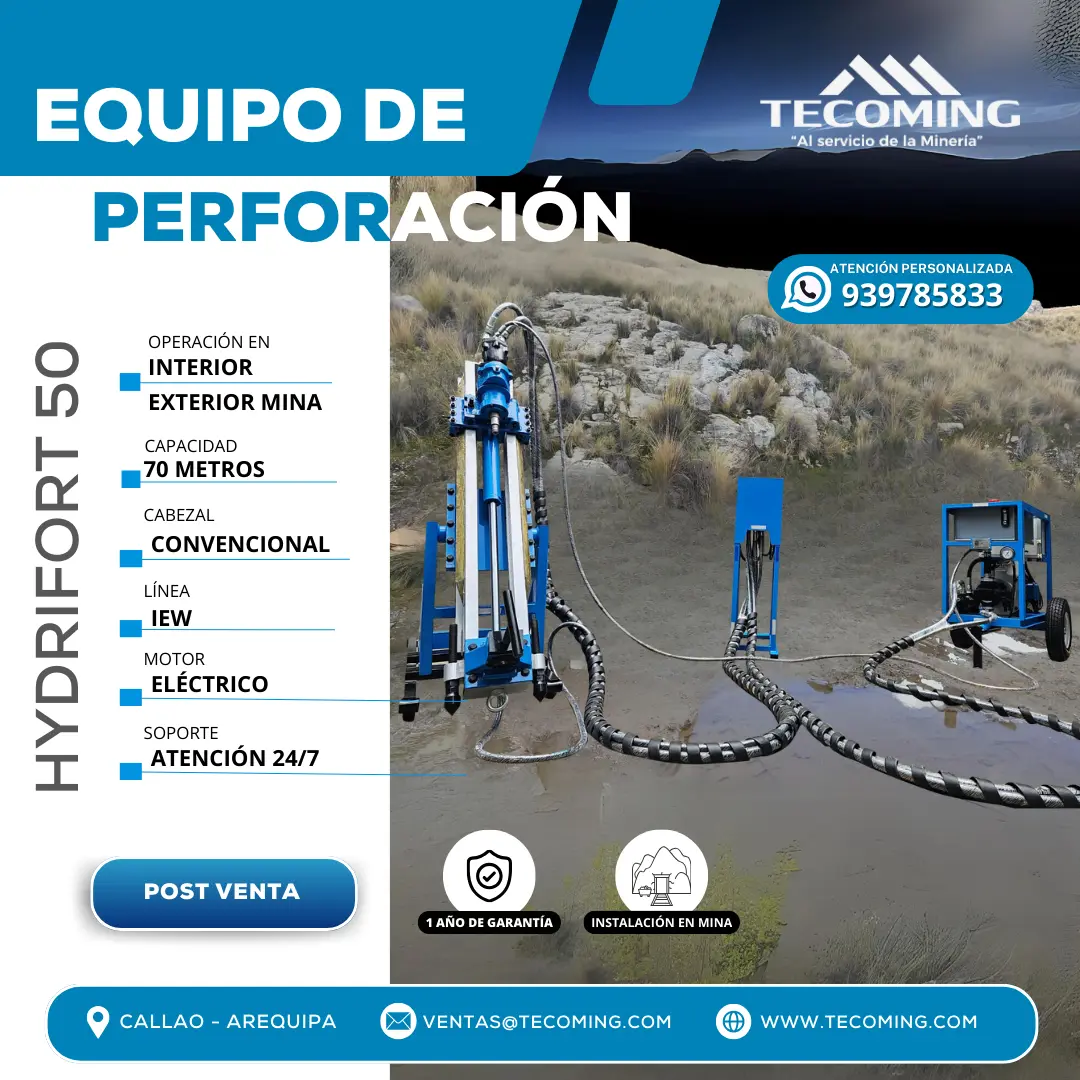 EXPLORACION DIAMANTINA PARA 70MTS IEW TECOMING