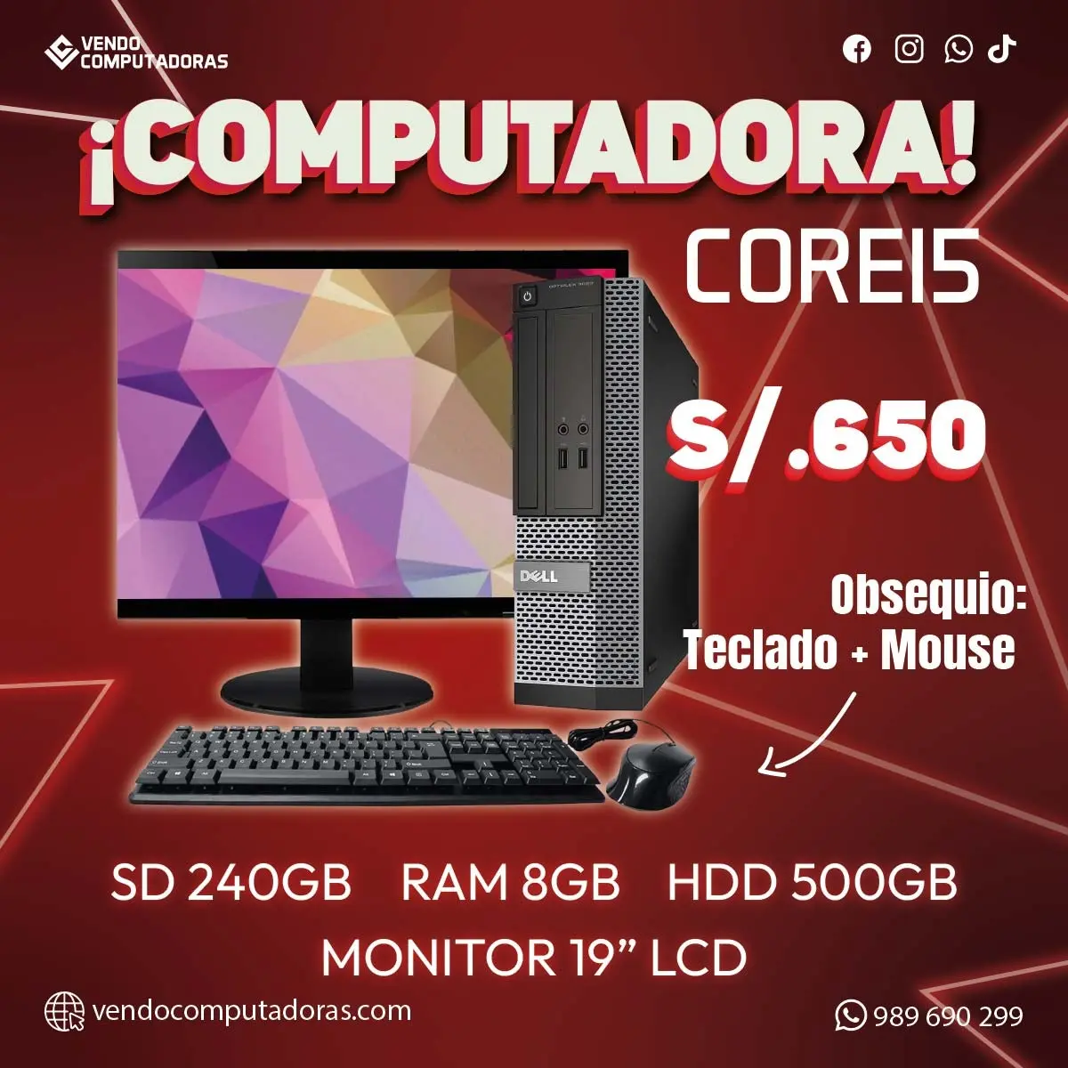 COMPUTADORA CORE I5