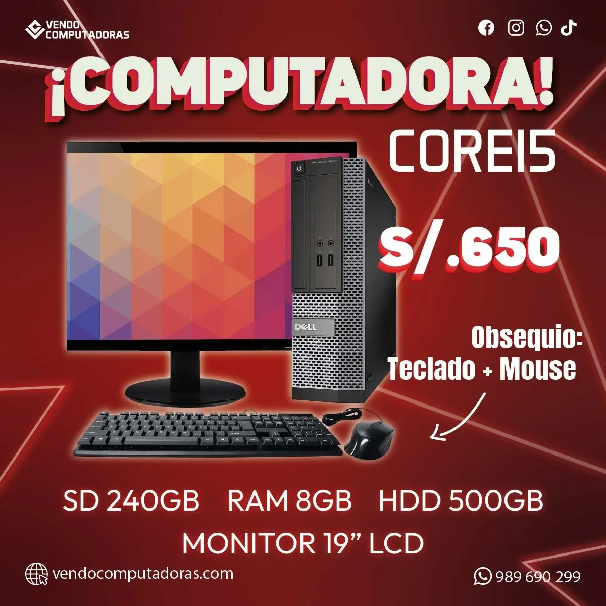 COMPUTADORA CORE I5