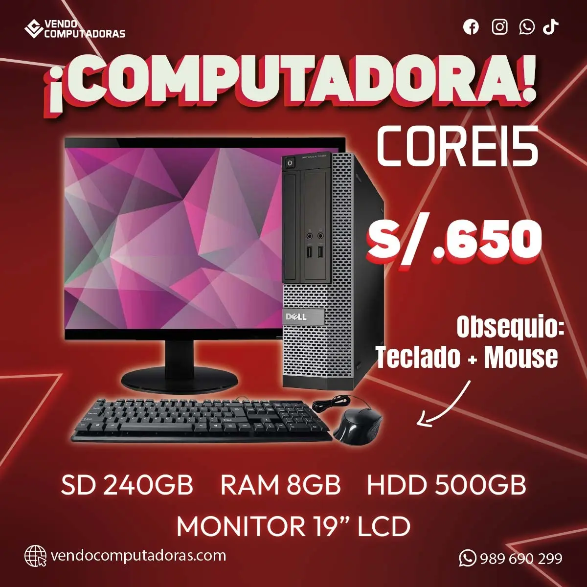 COMPUTADORA CORE I5