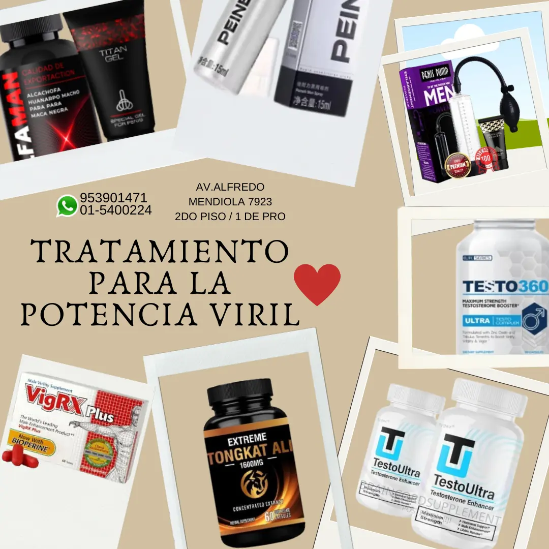 TRATAMIENTO PARA LA POTENCIA VIRIL-LOS OLIVOS