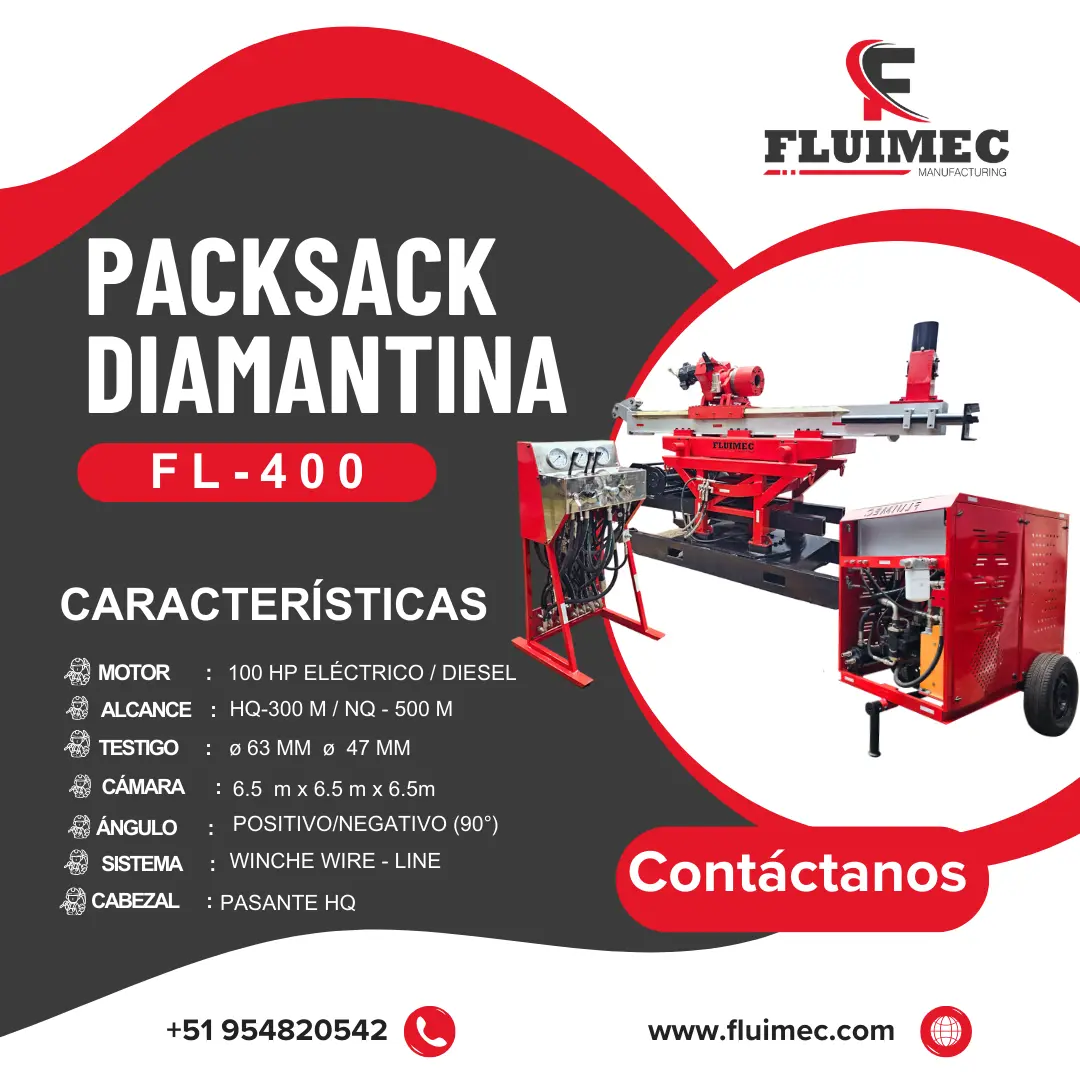 PACKSACK DIAMANTINA FL- 400 TRABAJOS PARA SUPERFICIE 