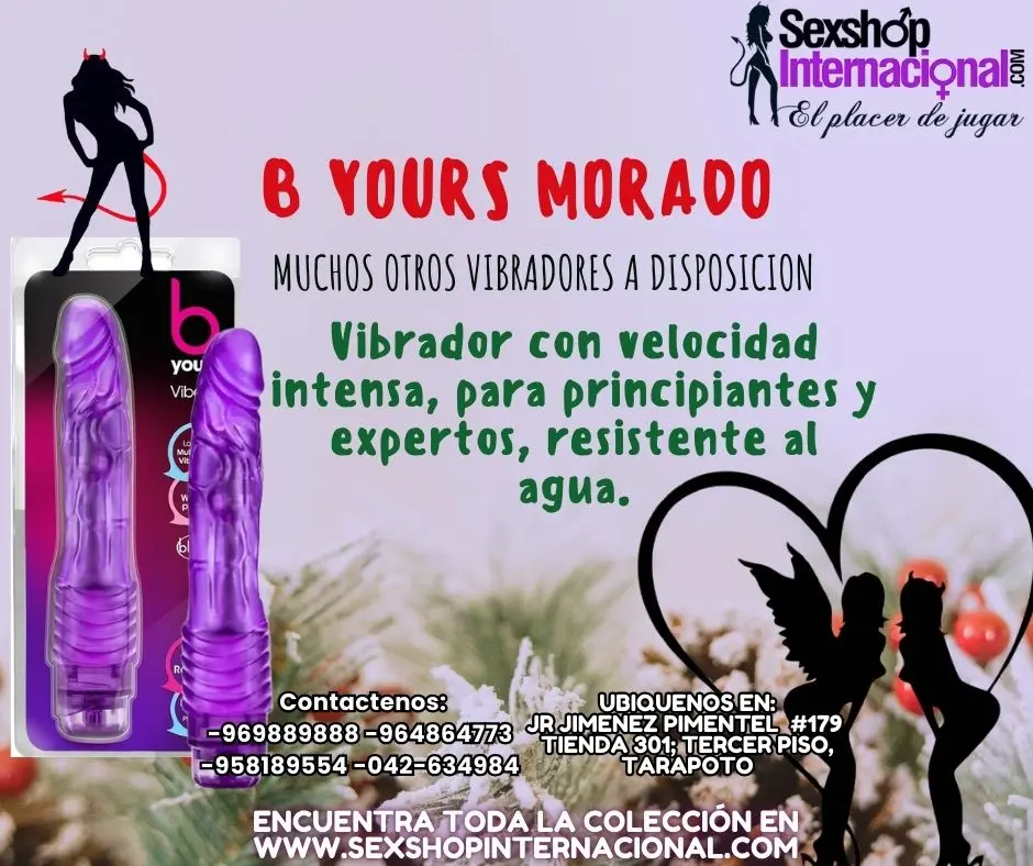 B YOURS MORADO DIVERSION Y PLACER PARA TI