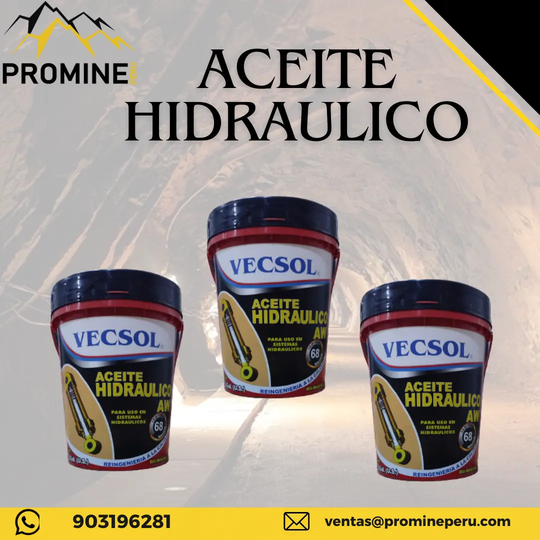 ACEITE HIDRAULICO PRODUCTO DE SOPORTE MINERO