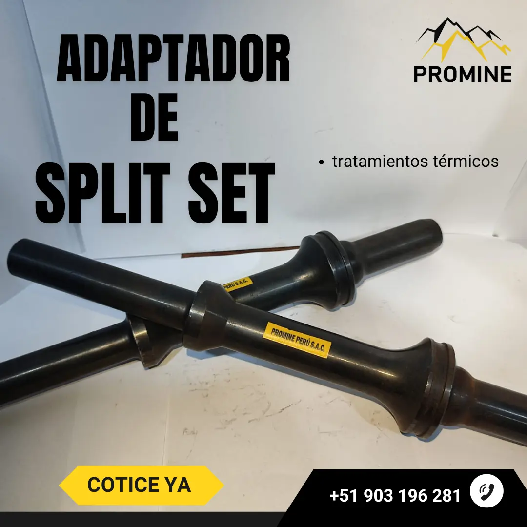 ADAPTADOR DE SPLIT SET PRODUCTO MINERO 