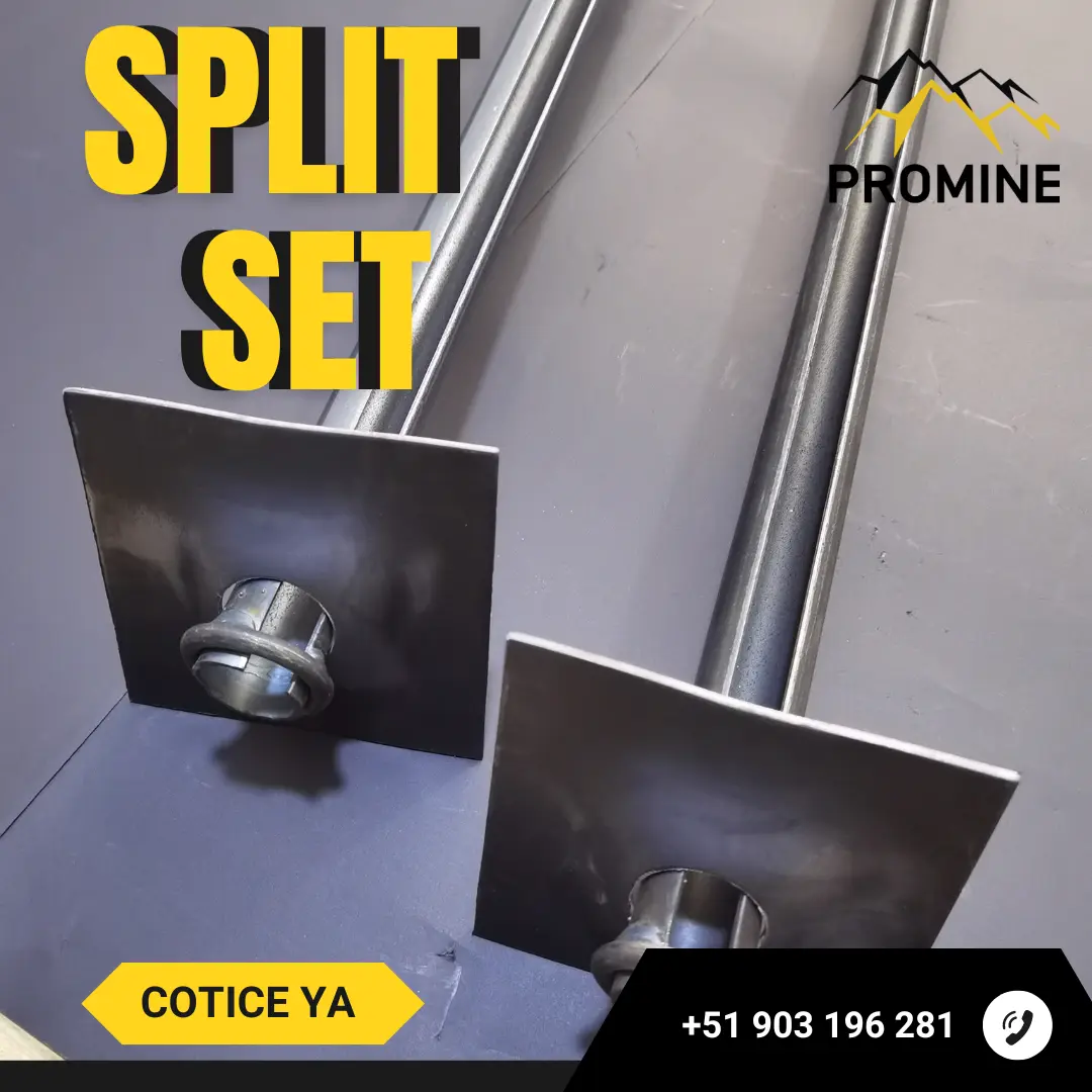 SPLIT SET SOPORTE MINERO 