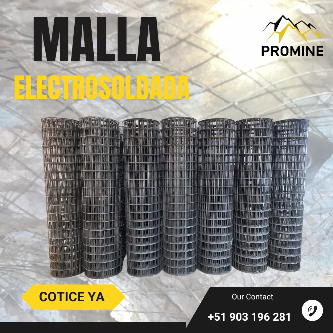 MALLA ELECTROSOLDADA PRODUCTO MINERO 