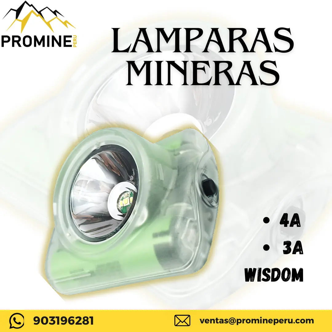 LAMPARAS MINERAS PARA MINERÍA 