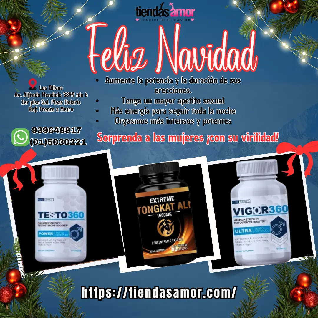 POTENCIADORES PARA MEJORAR TU VIDA SEXUAL- LOS OLIVOS