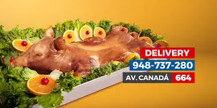 Venta de lechon horneado por kilos mitades y enteros