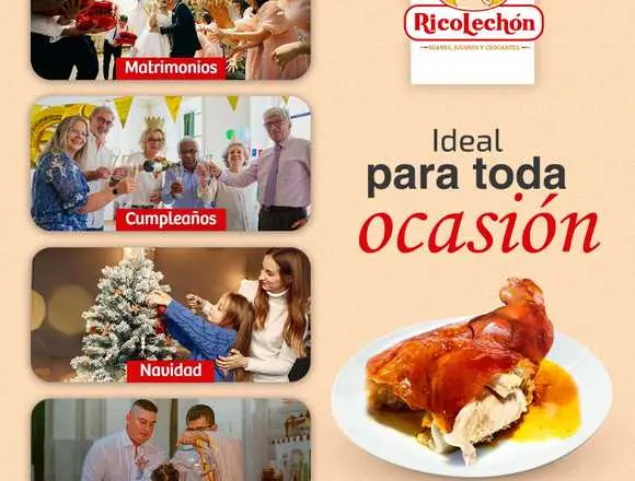 Lleva tu pavo navideño con Ricolechon