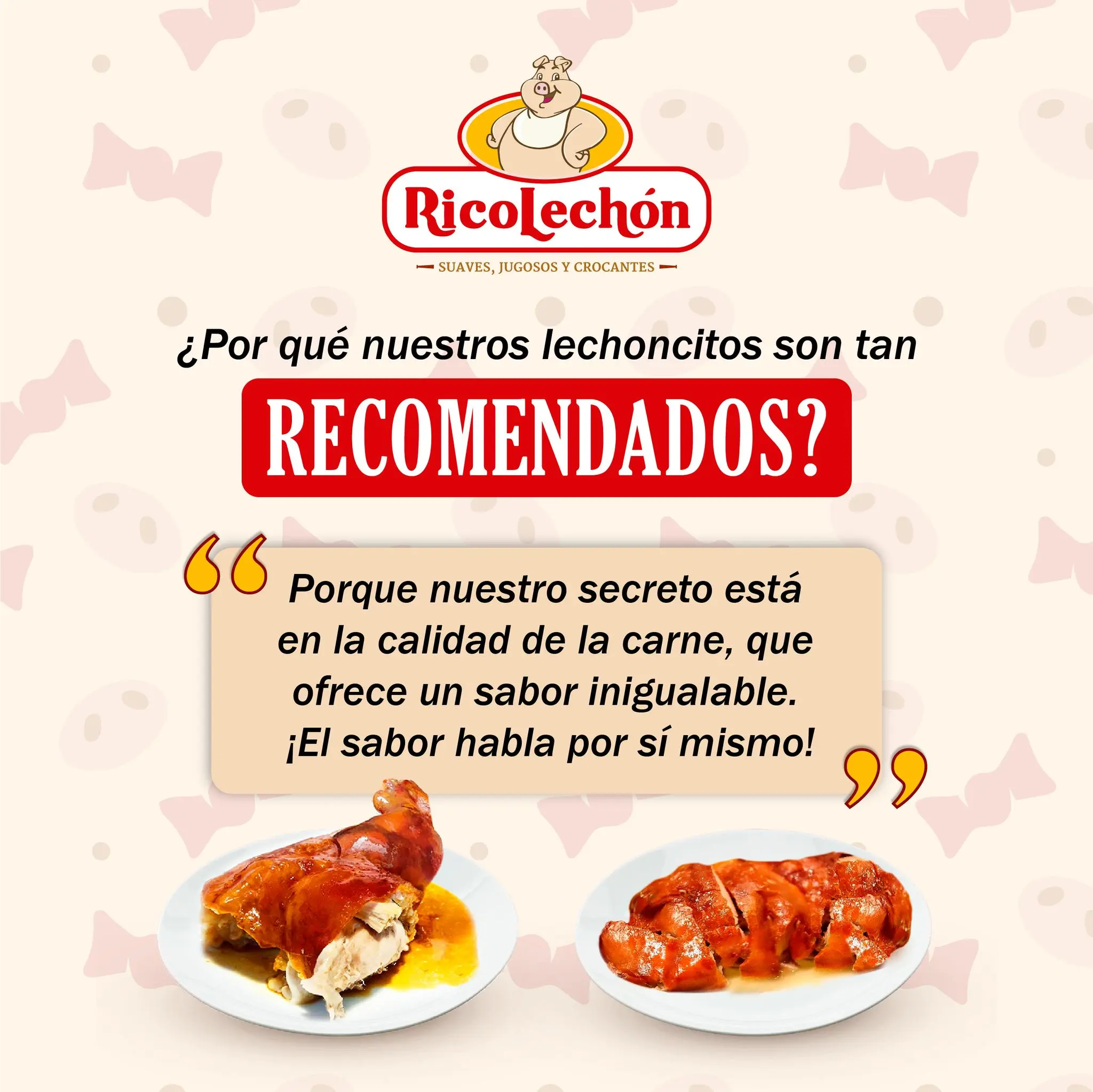 Buffet delicioso para tus Fiestas Navideñas con Ricolechon