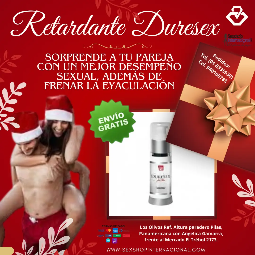 Retardante Duresex prolongador de placer 