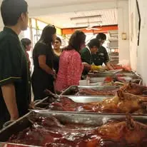 Sánguche de lechon horneado para tus Fiestas Navideñas 2024