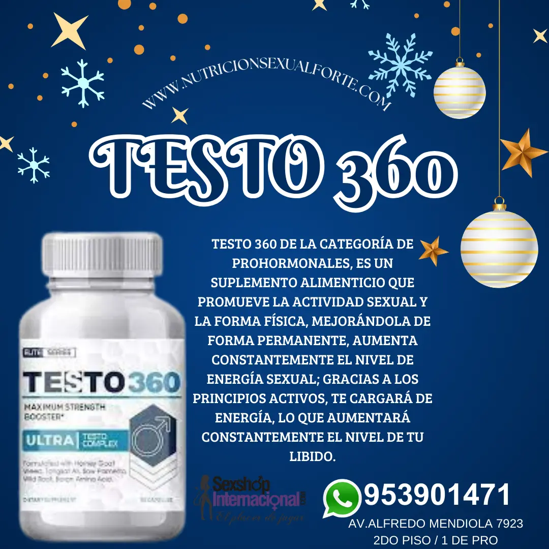 SUPLEMENTO TESTO 360-SEXSHOP LOS OLIVOS
