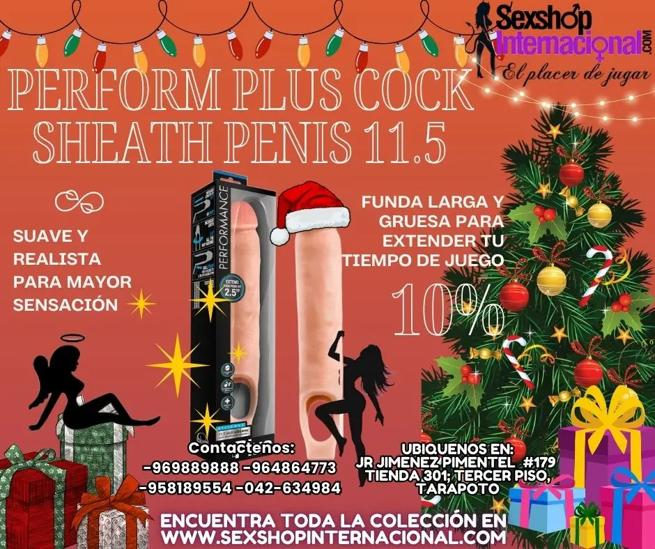 PERFORM PLUS COCK SHEATH PENIS FUNDA REALISTICA