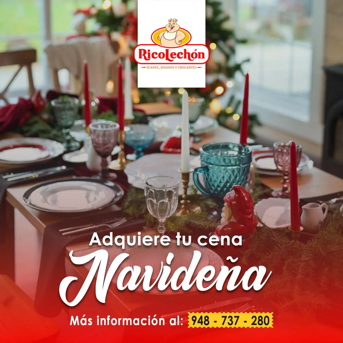 Celebra la navidad con sabor en Ricolechon