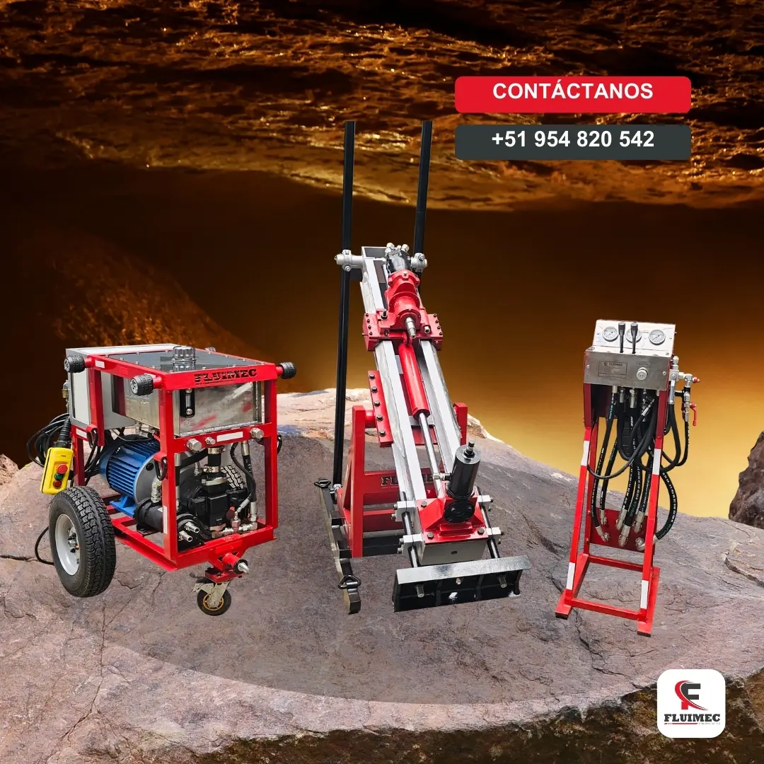  PACKSACK HIDRÁULICA FL-50 ubicación de vetas 